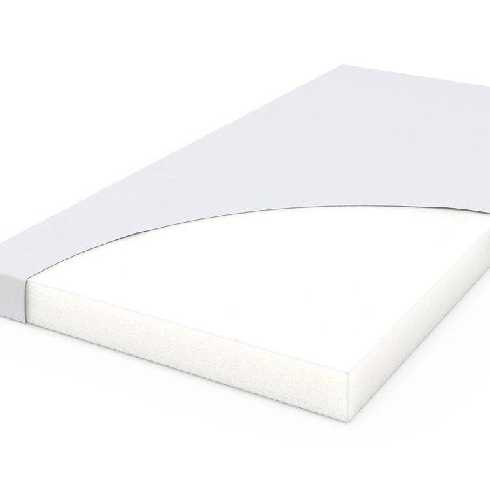 Materasso per bambini 80x150 cm, livello di rigidità H2, colore bianco, Vitalispa 43706