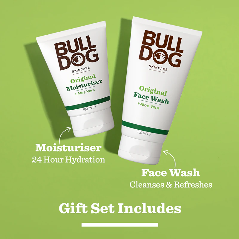 Conjunto de presente facial Bulldog Original Skincare Duo