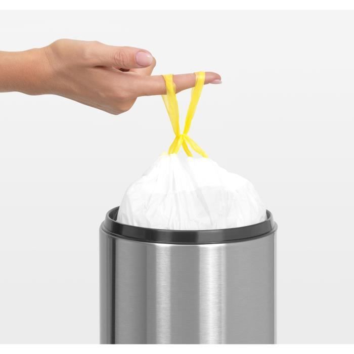Cestino BRABANTIA Touch - 3L - Acciaio opaco