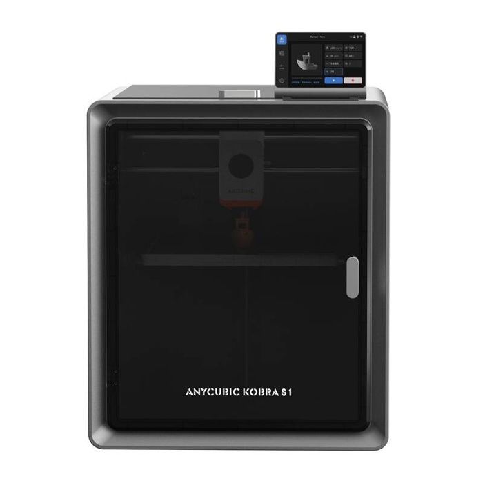 Impressora 3D - Anycubic - Kobra S1 - Nivelamento Automático - FDM - Preta