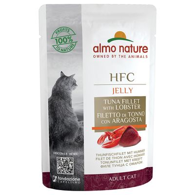 Almo Nature HFC zselés tasakok 6 x 55 g