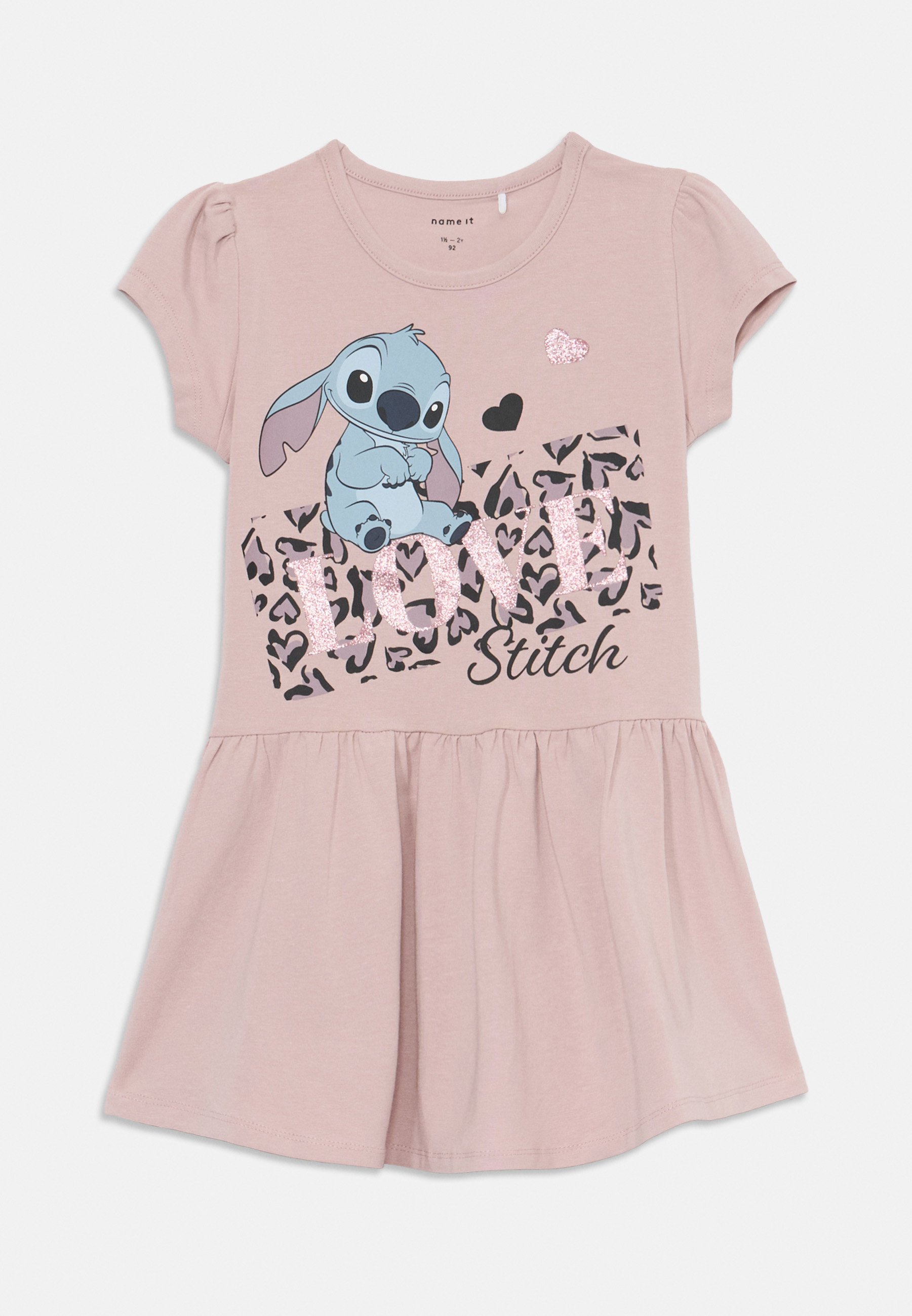 Noem het NMFJANINA STITCH DRESS - Jersey jurk - gepolijst lila