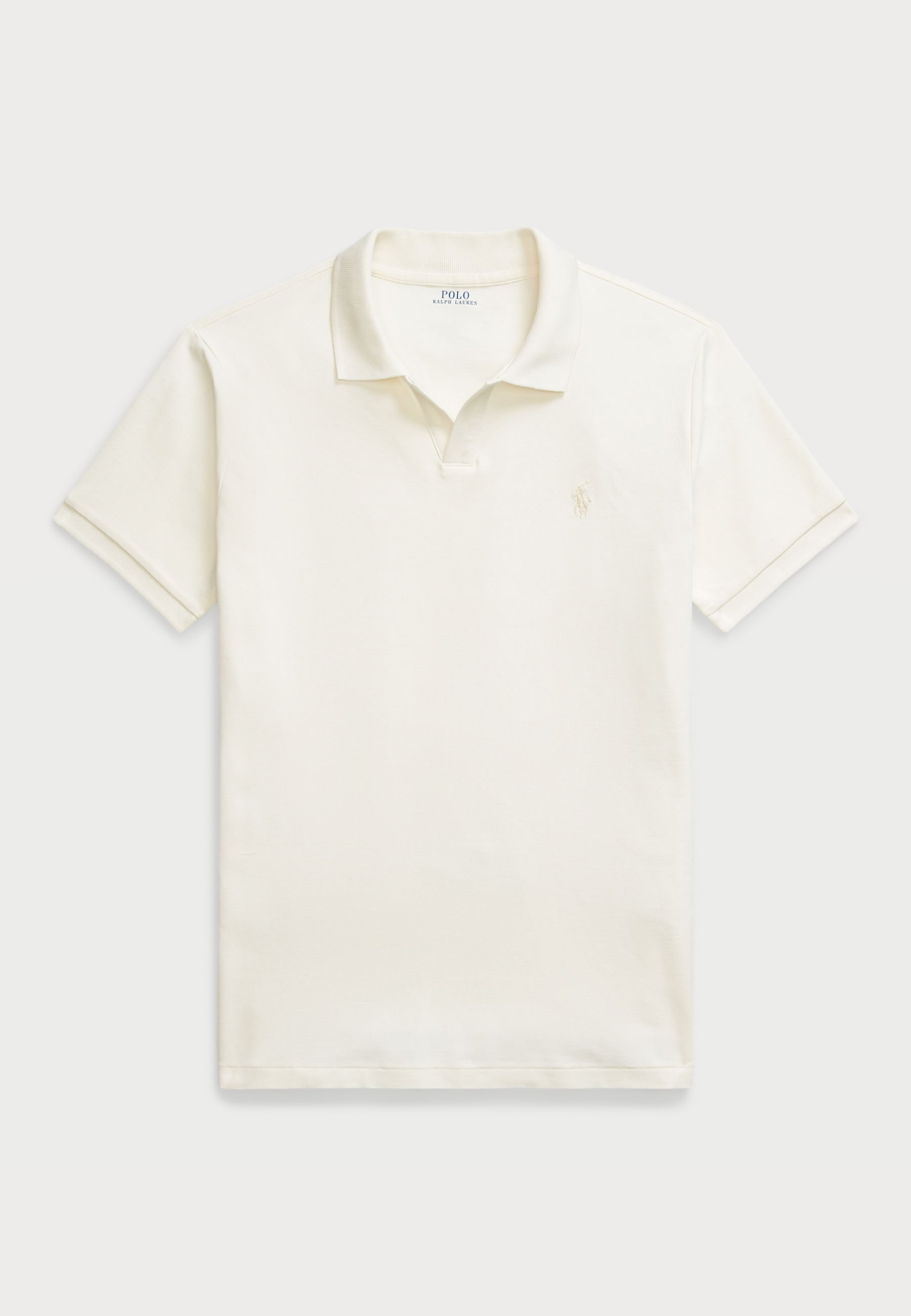 Polo Ralph Lauren CUSTOM SLIM FIT STRETCH - Polo - color crema chiaro