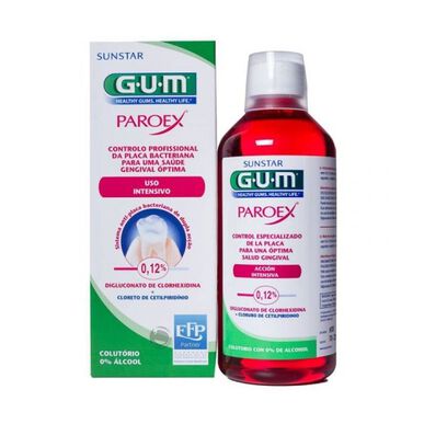 Enjuague bucal Paroex Control de Placa 500 ml 500 ml