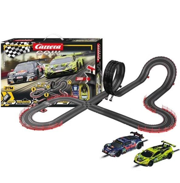 Circuito de carreras DTM Supercars, 6,3 m de longitud, coches a escala 1/43, Carrera Go, a partir de 6 años.