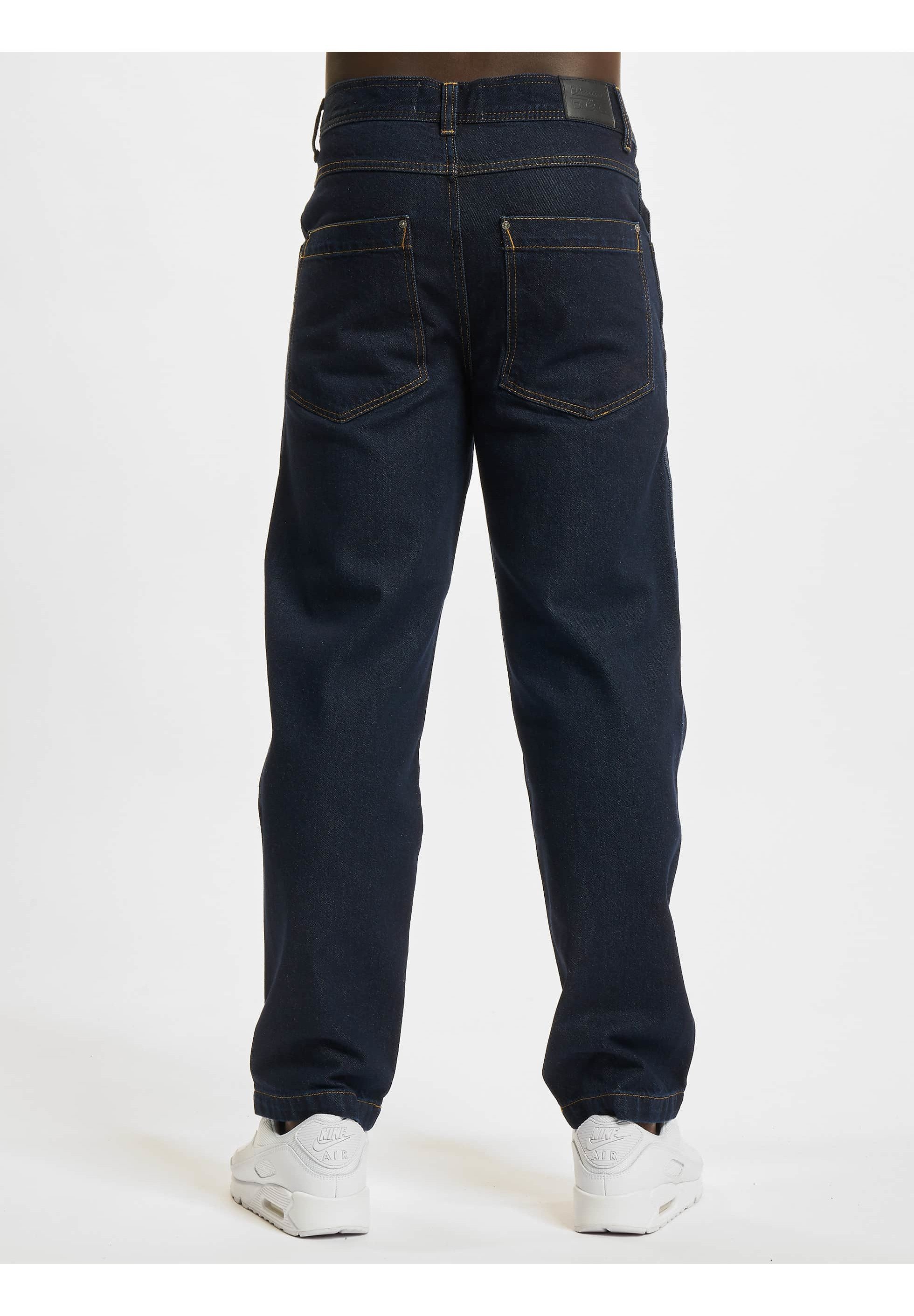 Dangerous DNGRS BAGGYS - Rechte jeans - donkerblauw