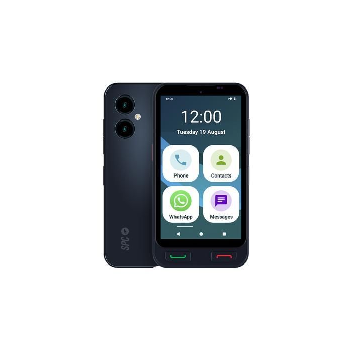 Smartphone Senior - SPC - ZEUS 2 - Écran 5'' - 64 Go - Compatible SPC Care