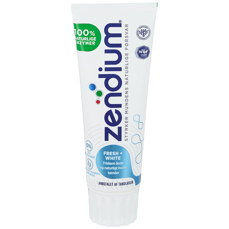 Zendium Tandkräm 75 ml Fresh White Zendium