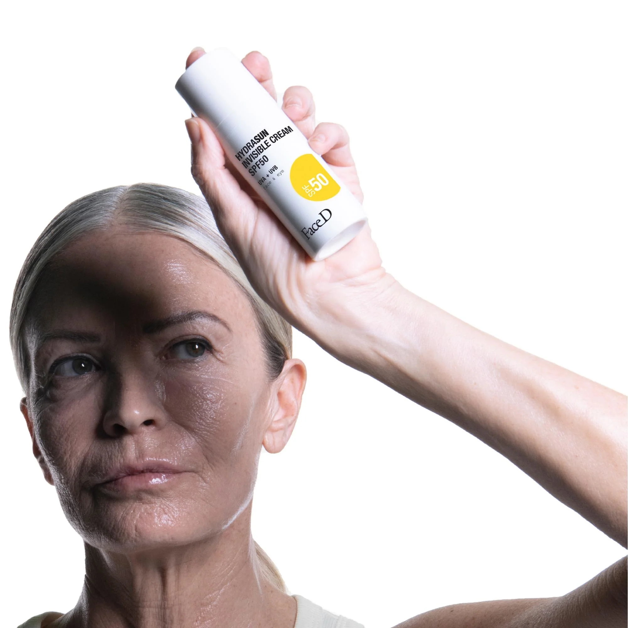 Viso Hydrasun Invisible Cream SPF50 - Solare viso alta prot.