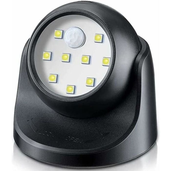 Spot LED Extrieur, Spot exterieur avec Detecteur de mouvement, Projecteur LED extrieur Sans Fil, 150 Lumen, Sphre Amovible