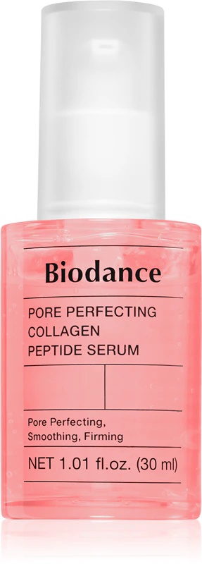 Biodance poru pilnveidojošais kolagēna peptīdu serums – reģenerējošs un mitrinošs serums paplašinātām porām un grumbām