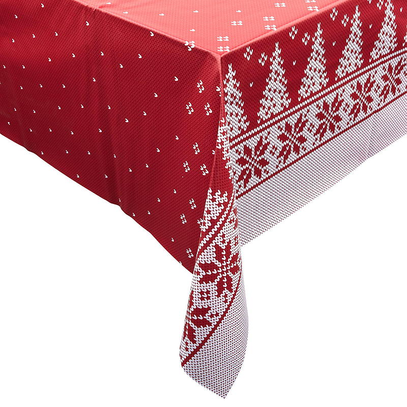 Tafelzeil voor thuis, 140x240 cm, kerstdesign