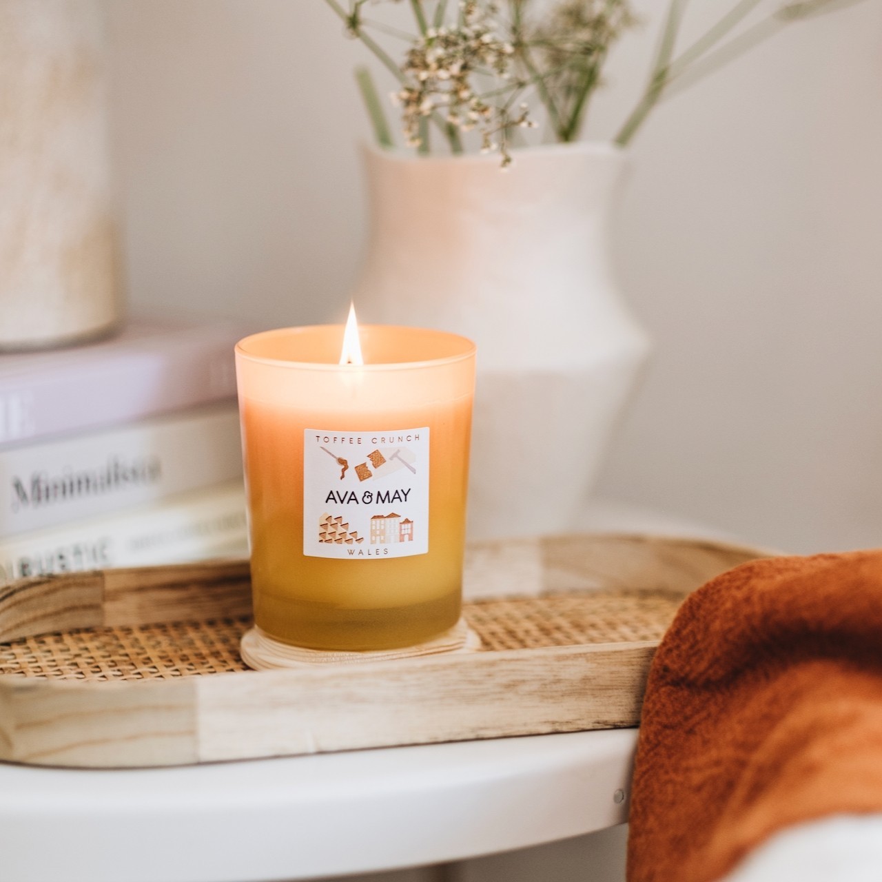 AVA & MAY Bougie parfumée Toffee Crunch