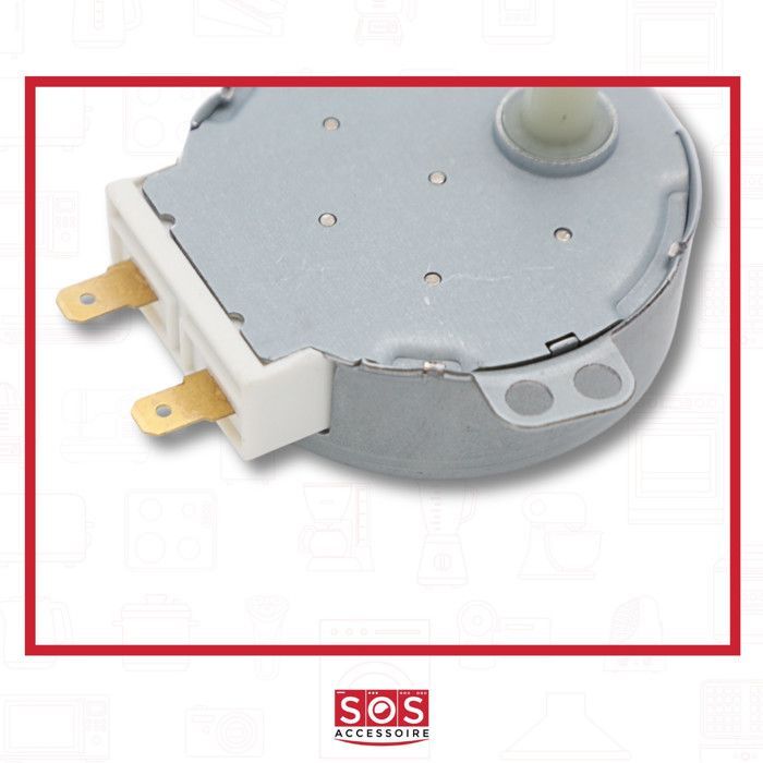 Moteur plateau pour micro-ondes tyj50-8a7f Whirlpool 481236158419