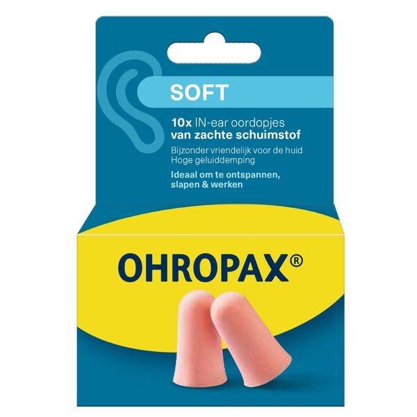 Ohropax mekani čepići za uši<br>10 komada