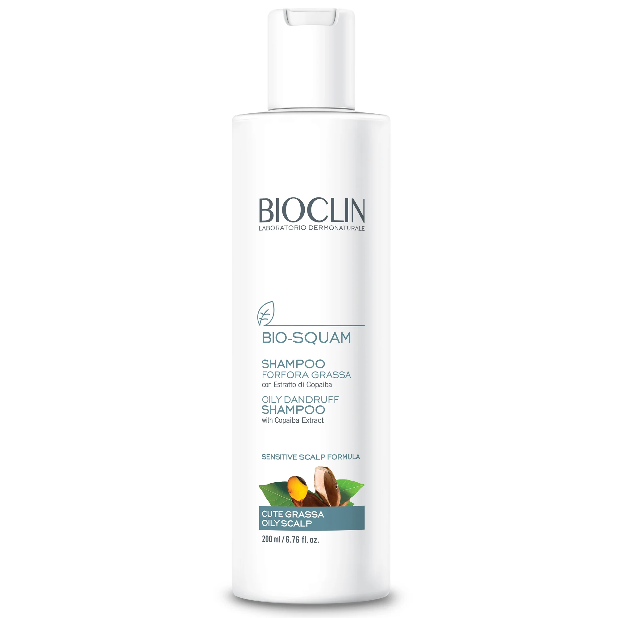 Cura dei Capelli Bio-Squam Shampoo Forfora Grassa - Shampoo Antiforfora