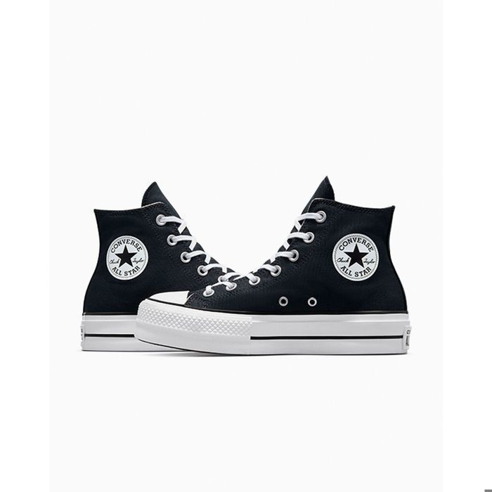 Zapatillas altas - CONVERSE - Chuck Taylor All Star Lift - Negras - Suela de plataforma - Estilo atemporal