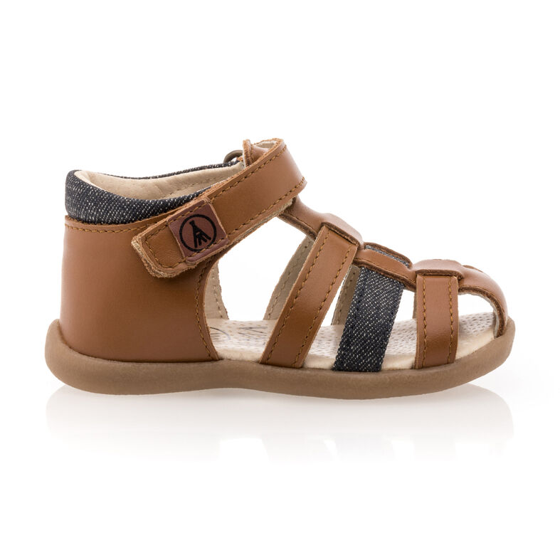 Braune Sandalen/offene Schuhe für Babys (Jungen)