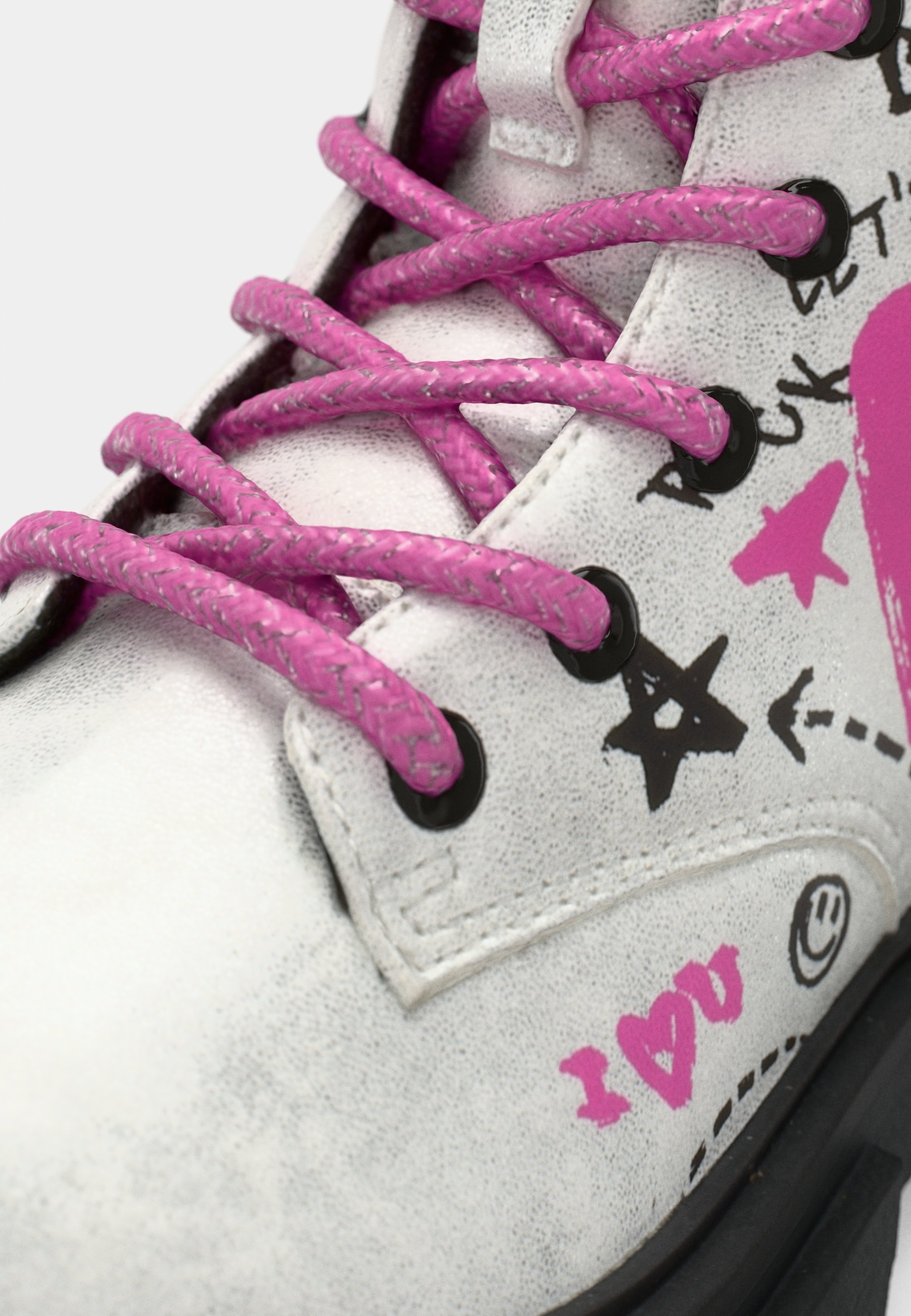 Primigi Schnürstiefeletten – Argento/Fuxia