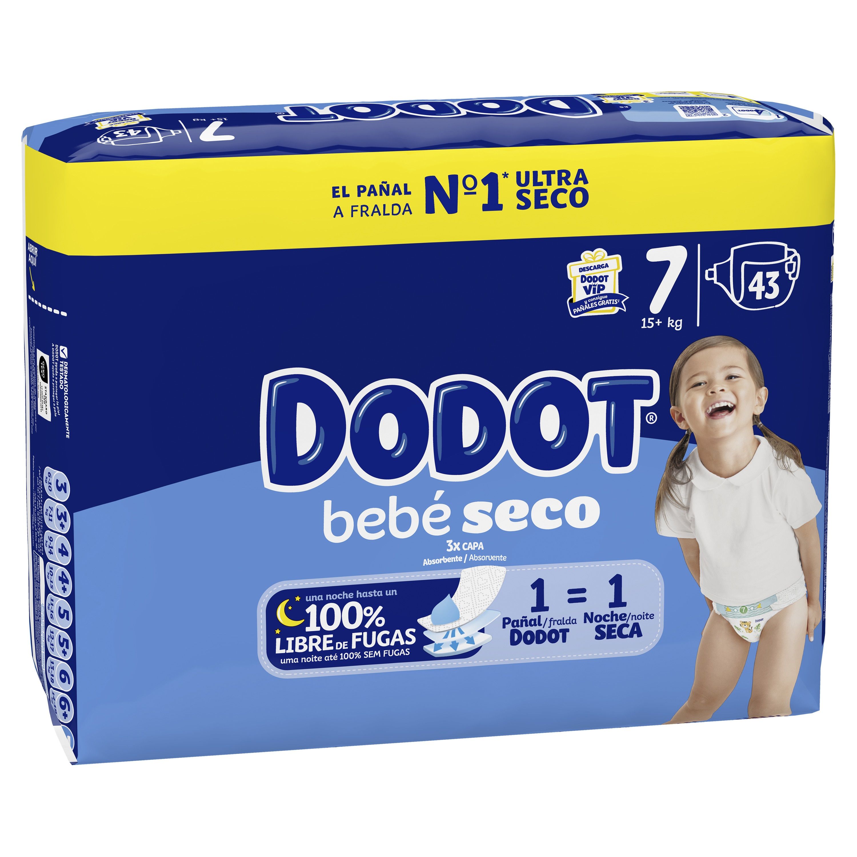 Pelene Baby Dry veličina 7 za bebe od 15 kg Pelene