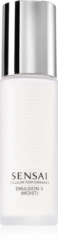 „Sensai Cellular Performance Emulsion II“ (drėkinamoji) emulsija nuo raukšlių normaliai ir sausai odai.