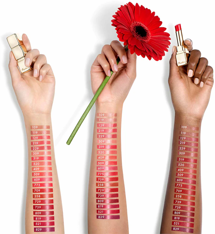 GUERLAIN KissKiss Shine Bloom glanzende lippenstift