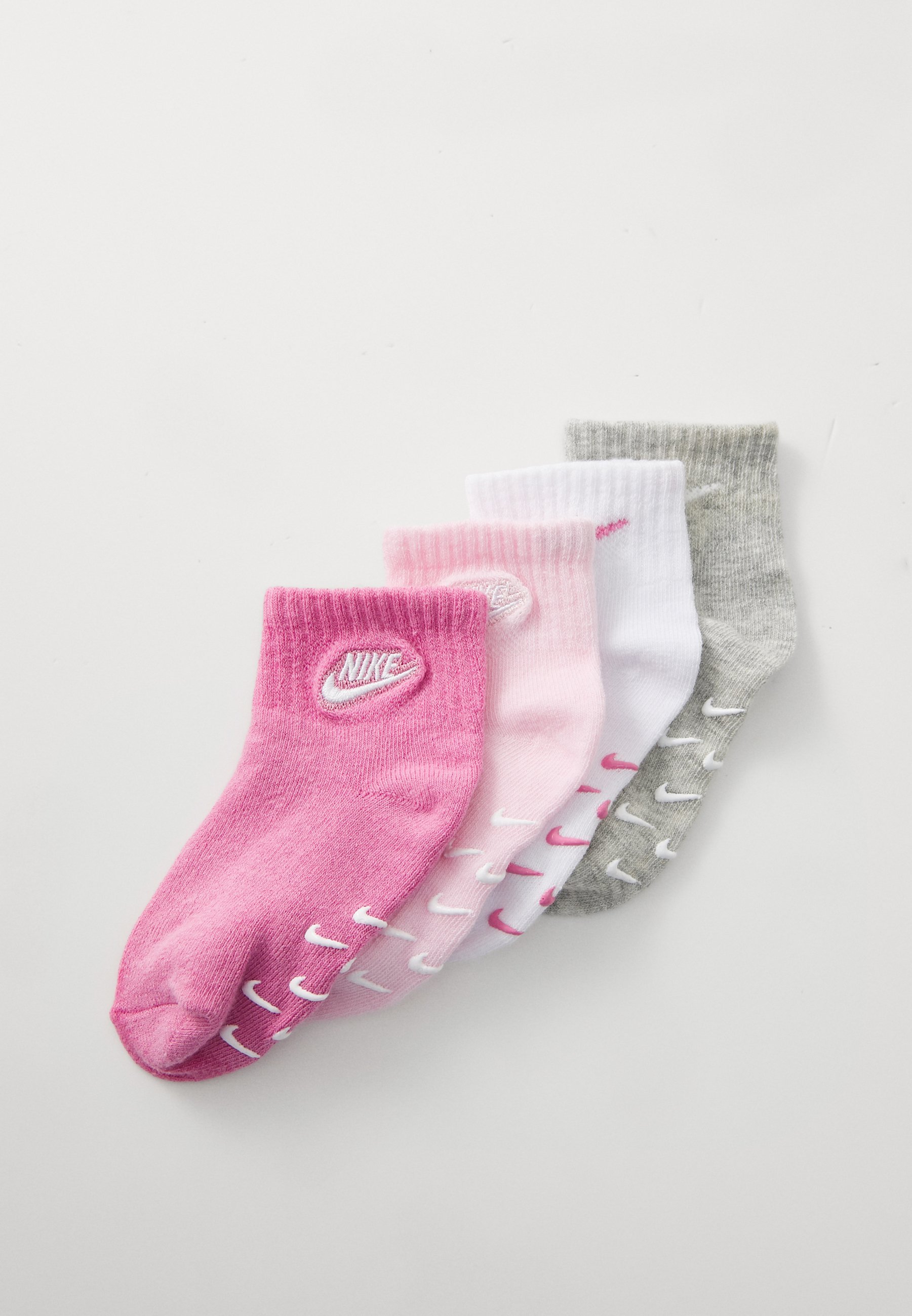 Chaussettes Nike Sportswear LOGO GRIPPER UNISEXES, lot de 4 - Chaussettes - flamant rose magique