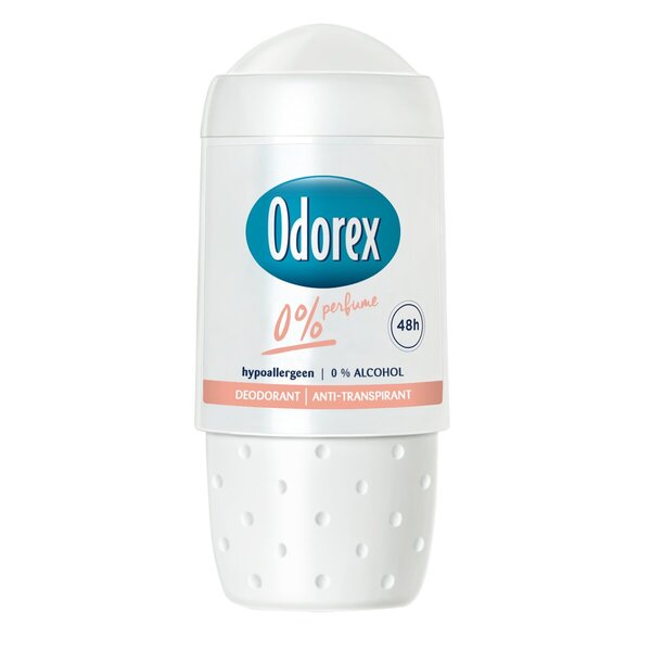 Deodorant s 0% parfémem Odorex roll-on 50ml
