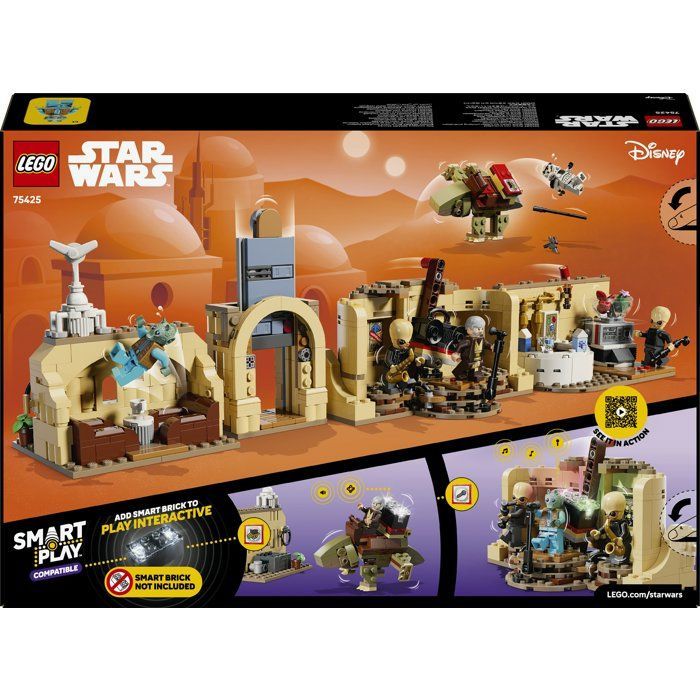 LEGO Star Wars SMART Play : la Cantina de Mos Eisley - Jouet 8 ans - Set Compatible 75425