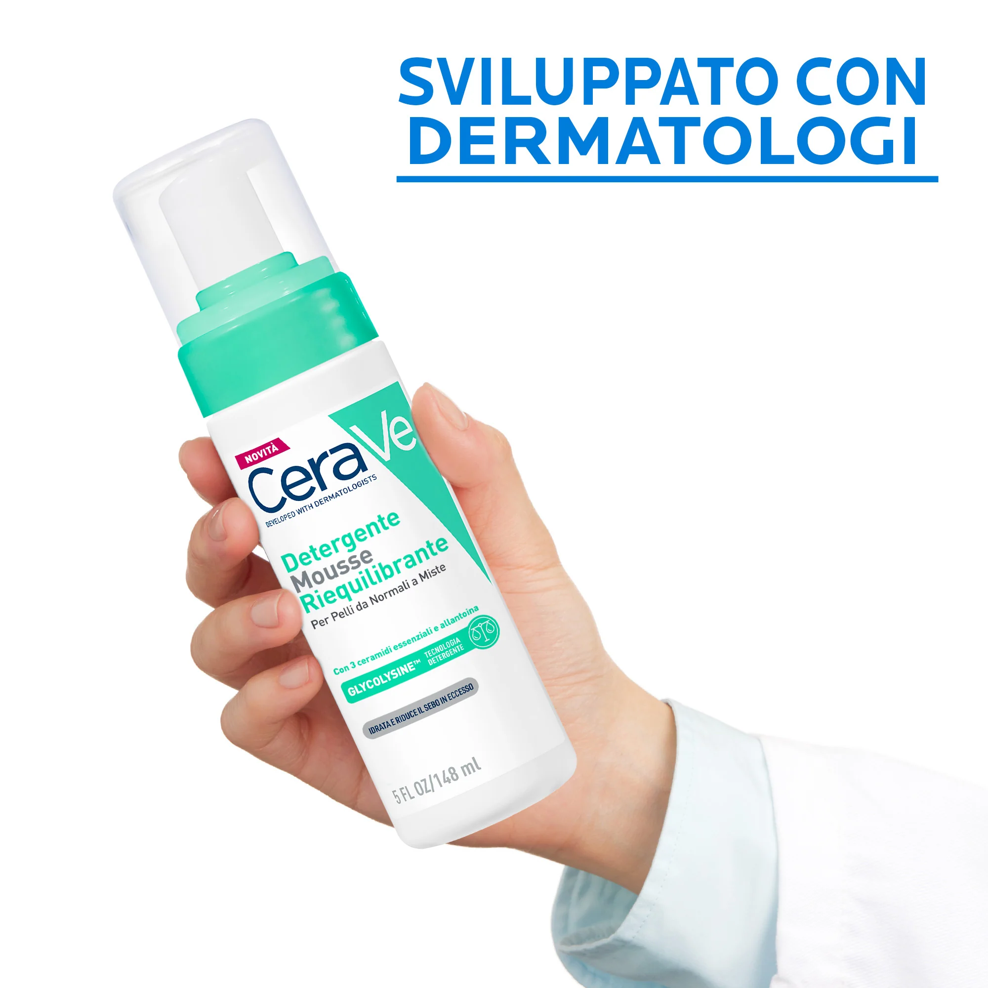 Detergenti Mousse Detergente Riequilibrante - Mousse detergente viso