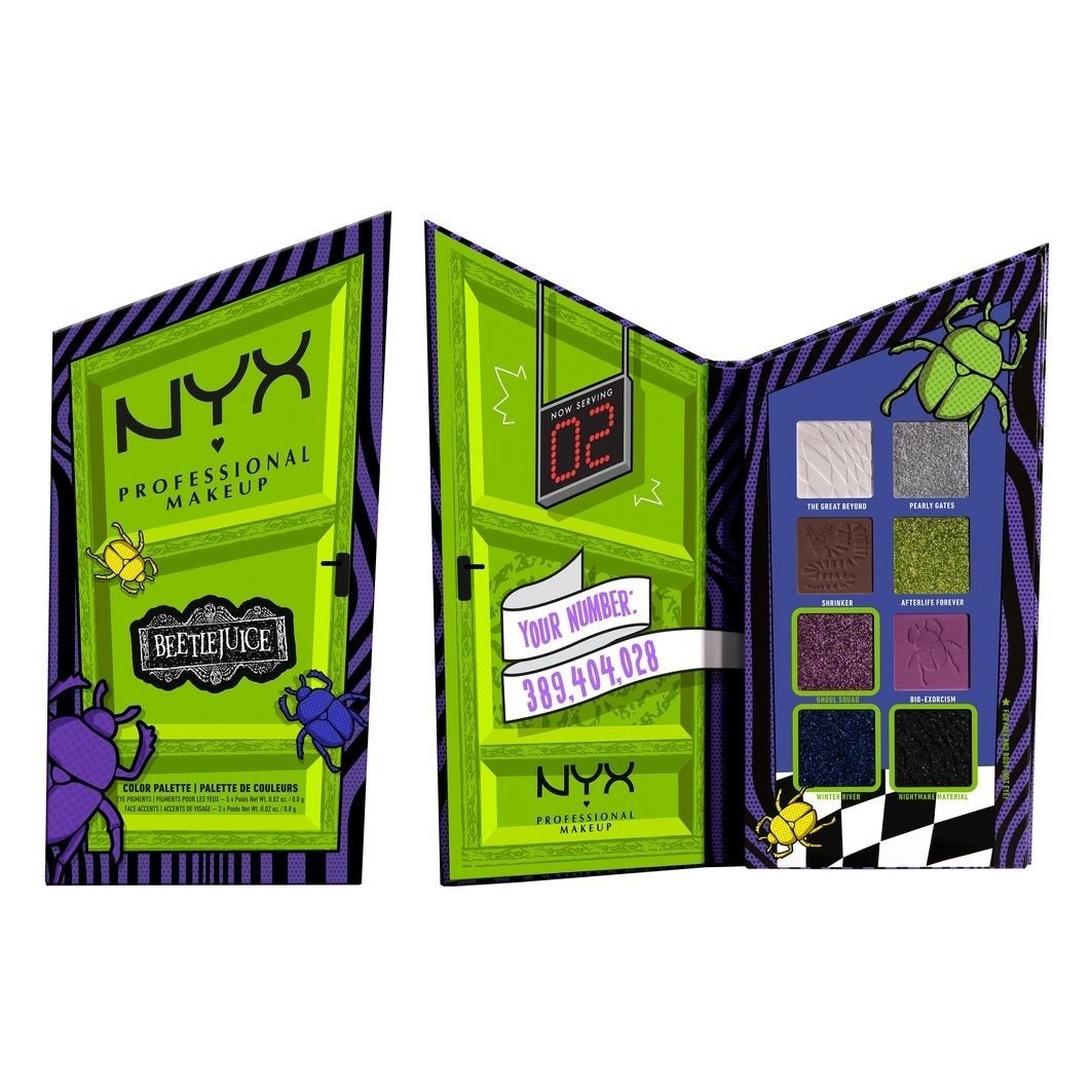 NYX Professional Makeup acu ēnas Beetlejuice - 1 gab.