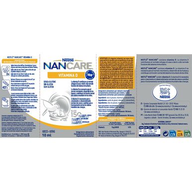 Nancare Nancare vitamin D 10 ml 10 ml