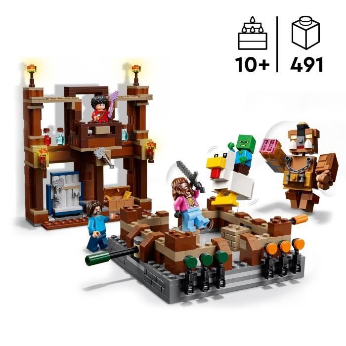 LEGO Minecraft 21272 La Villa nel Bosco - Set di costruzioni per ragazzi dai 10 anni in su