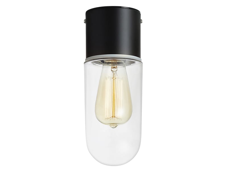 Lampa sufitowa Zen metalowa czarna