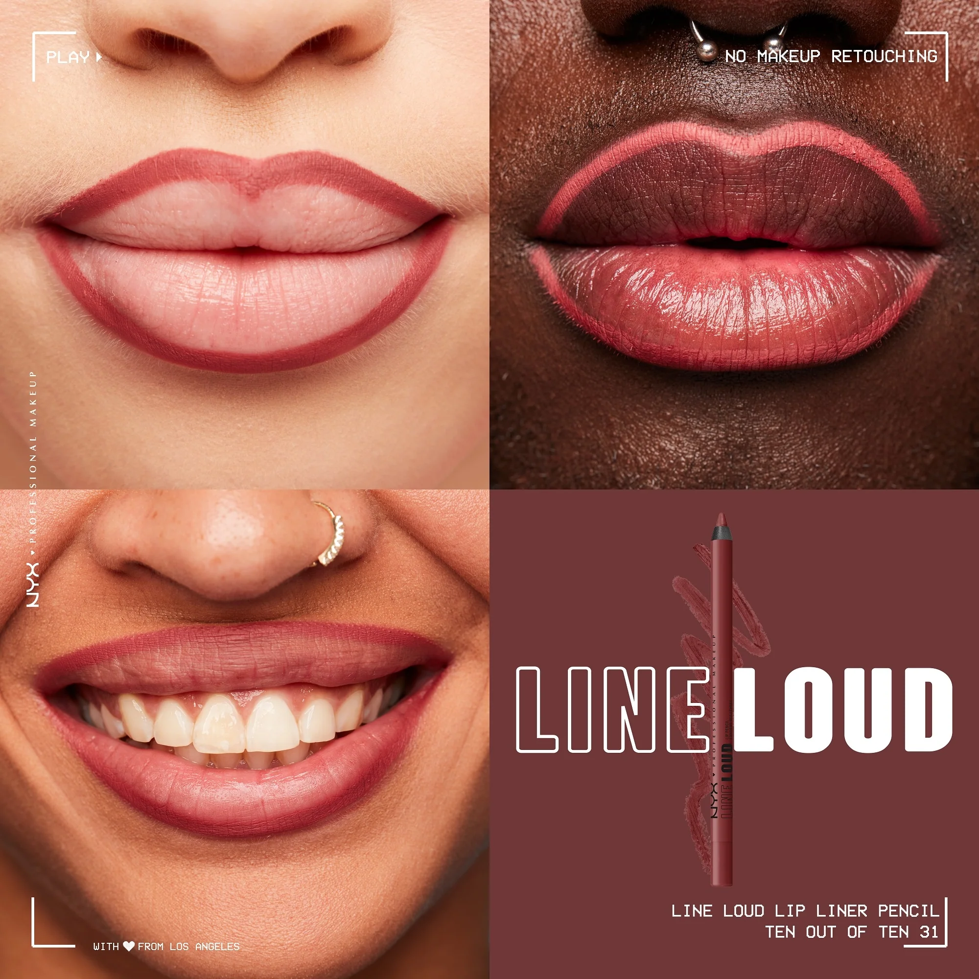 Labbra Line Loud Lip Liner Pencil - Matita labbra