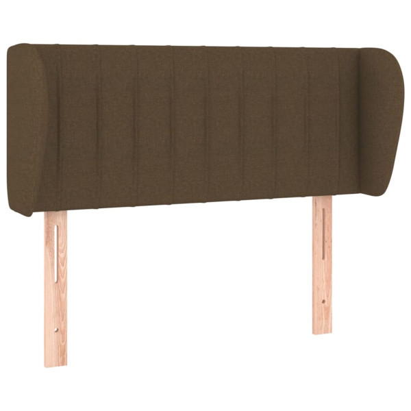 Wezgłowie Brąz 83 x 23 x 78/88 cm Tkanina vidaXL