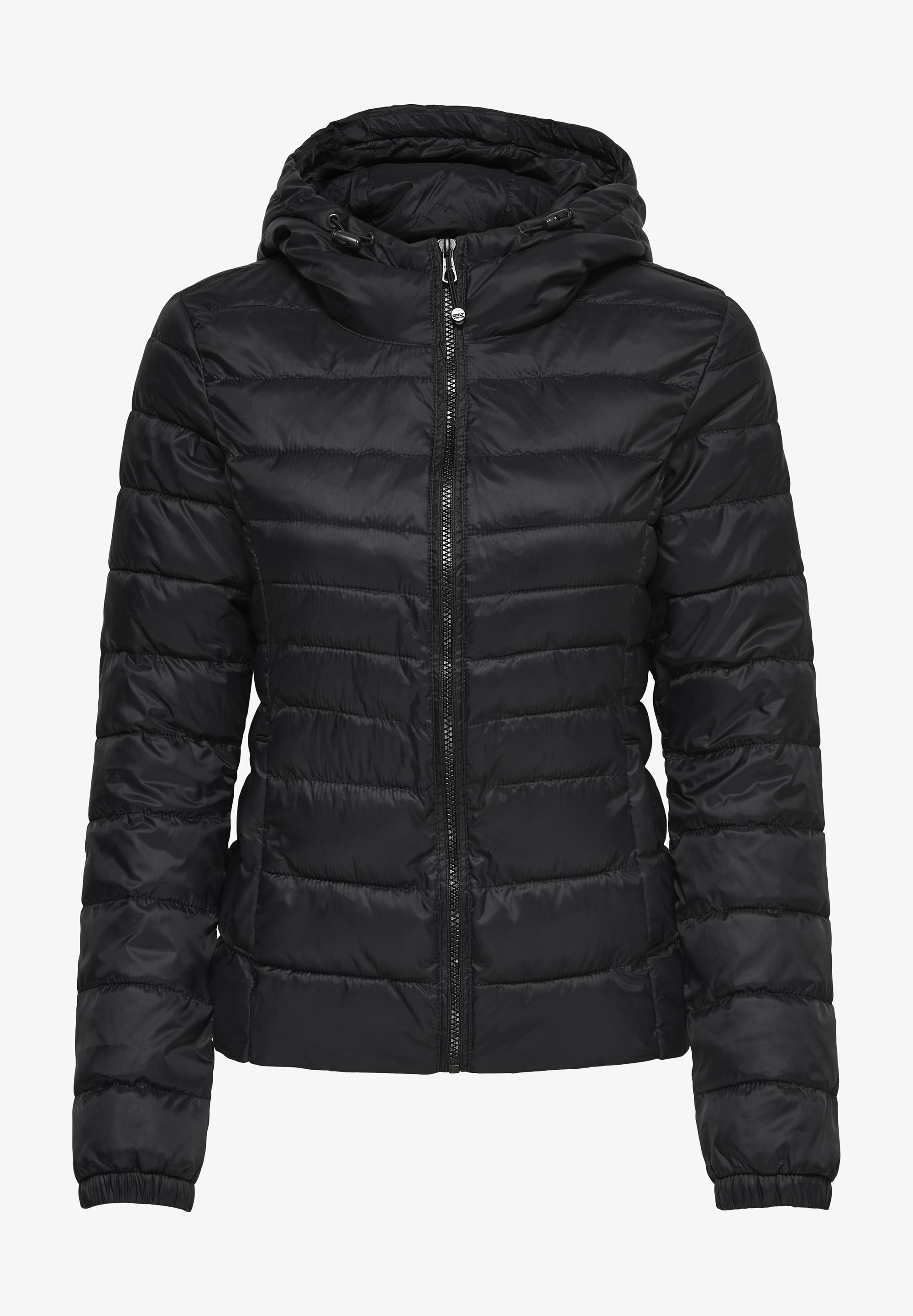 ONLY ONLTAHOE HOOD JACKET - Lichte jas - zwart