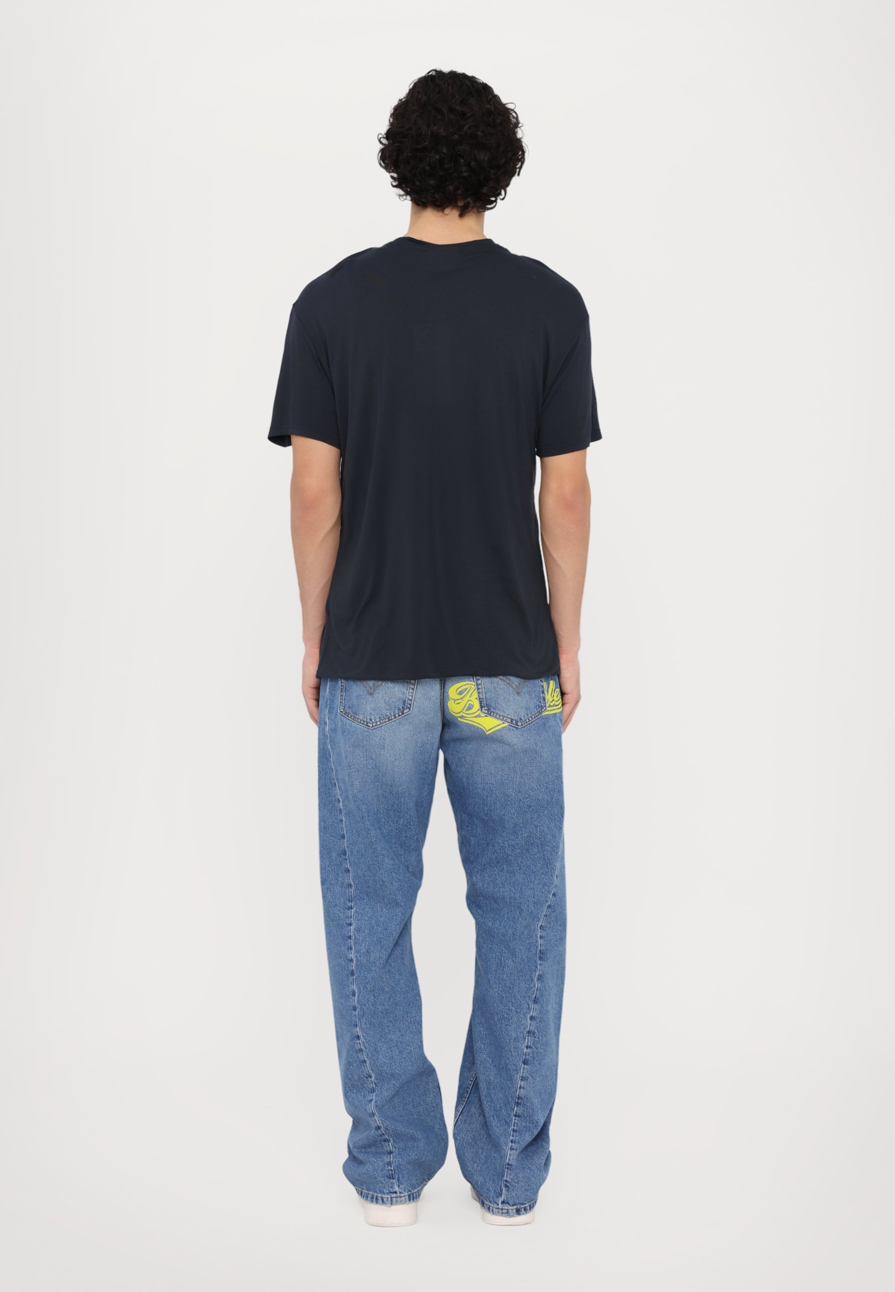 BLUEMARBLE DUBBELLAAGSE T-SHIRT - Basic T-shirt - zwart