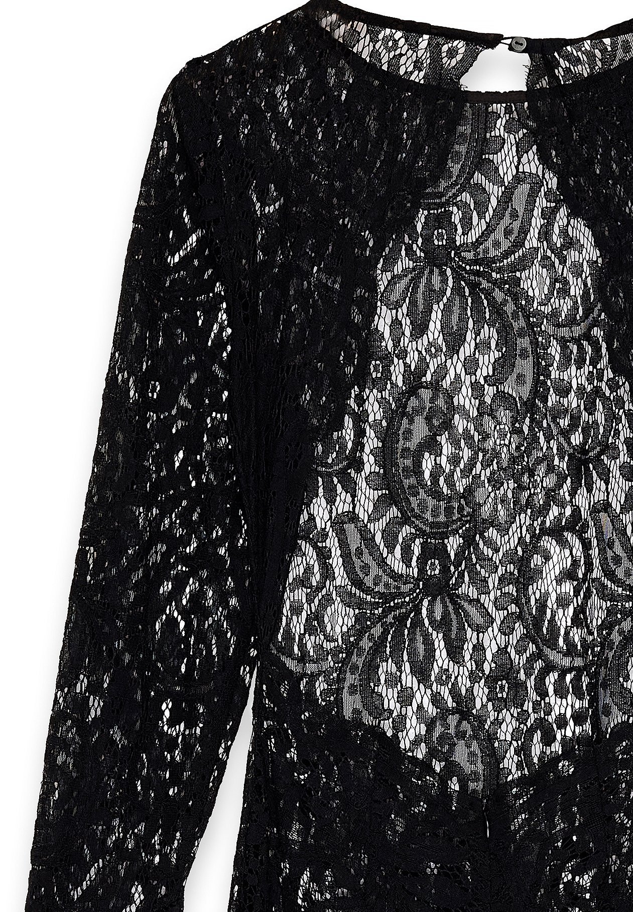 Robe longue NA-KD dos nu - noire