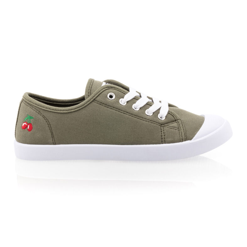 Grüne Damen-Sneaker