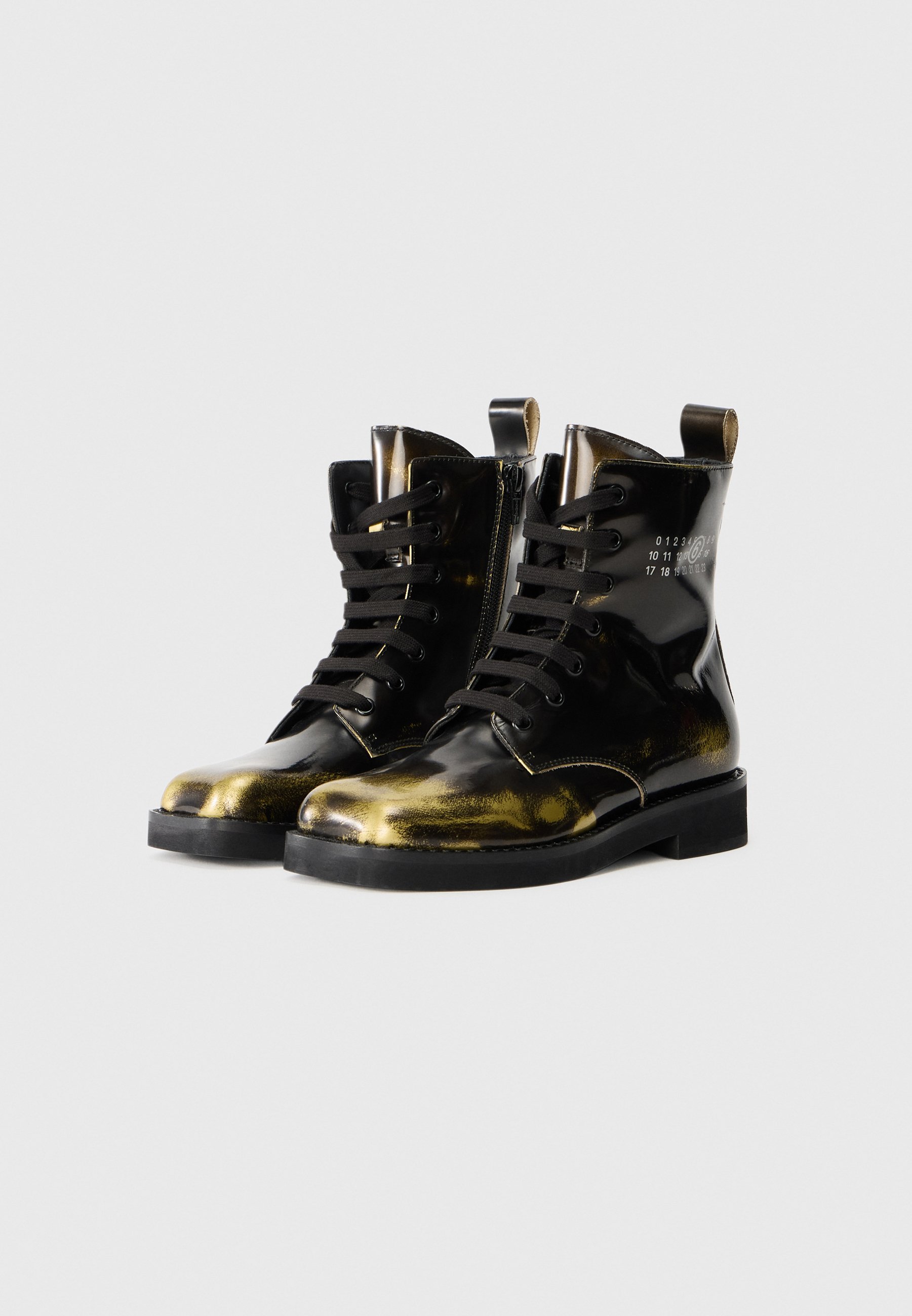 MM6 Maison Margiela UNISEX - Klassische Stiefeletten - schwarz/silberfarben