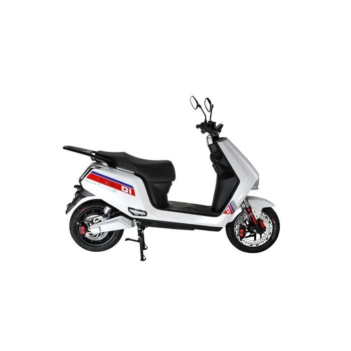 Scooter elétrica KAIWEI A9 50cc – Bateria de lítio, ideal para cidade e deslocamentos diários – Cor: Branca, Bateria: 60V 29Ah