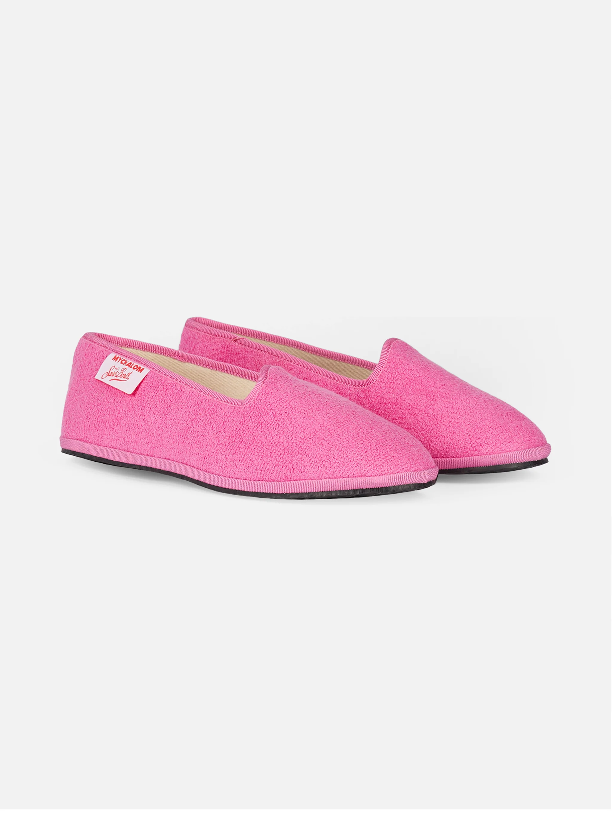 Mocassino pantofola da donna in spugna rosa | MY CHALOM SPECIAL EDITIO