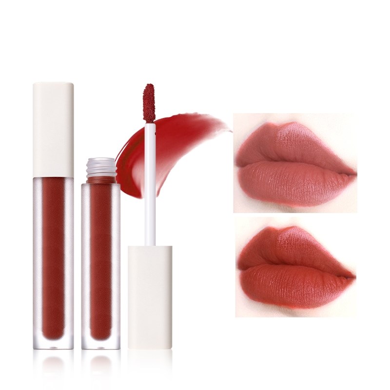 Lucidalabbra sexy, idratante naturale, a lunga durata, non sbiadisce, non appiccicoso, effetto velluto setoso, rossetto liquido opaco, trucco TSLM1