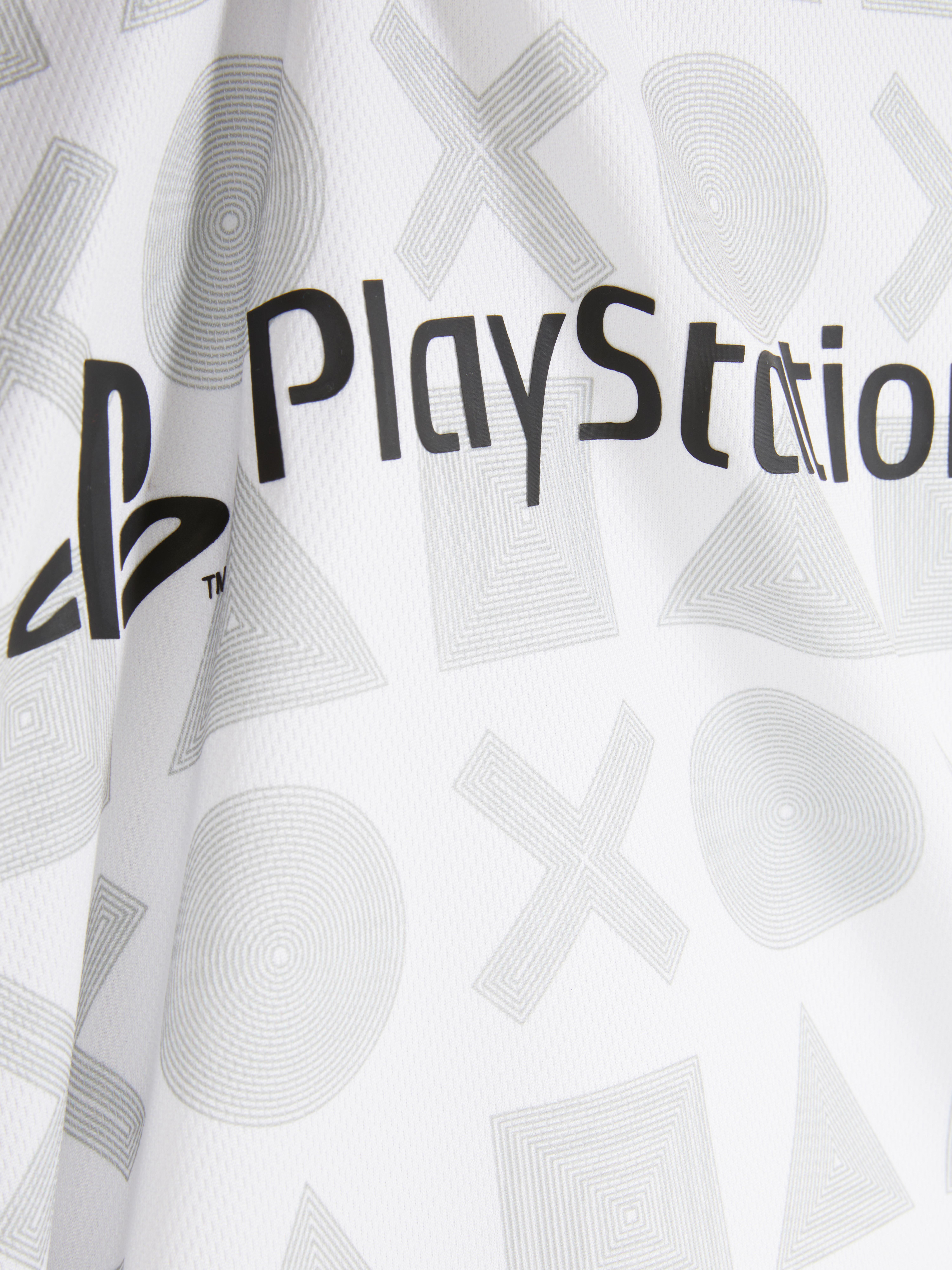 Tricou cu imprimeu PlayStation Un tricou cu mânecă scurtă cu un imprimeu integral cu simboluri PlayStation