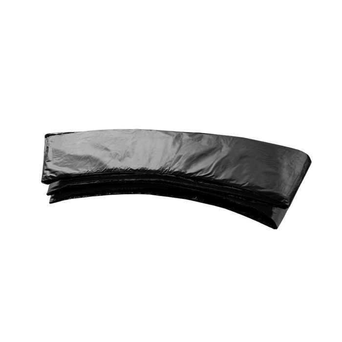 Cama elástica Aga SPORT EXCLUSIVE de 430 cm, color negro + red de seguridad + escalera