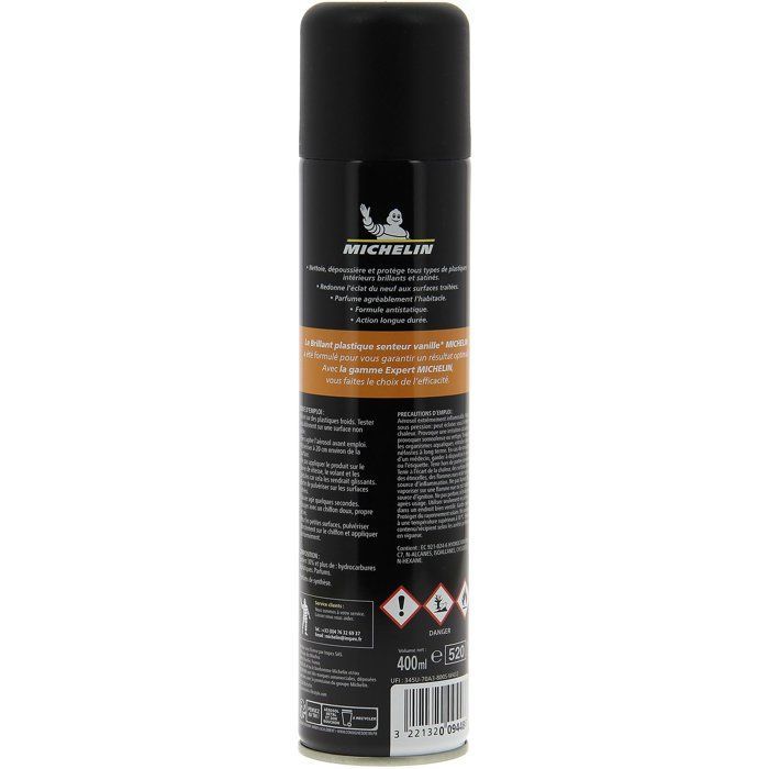 MICHELIN Expert Glossy Plastics - 400 ml Vaniglia