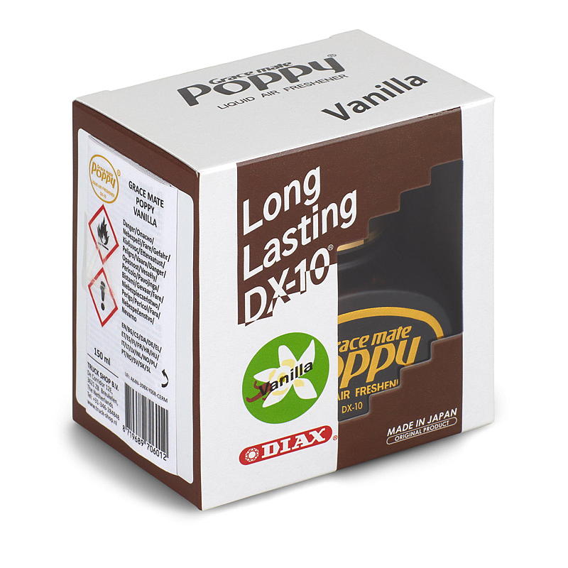 Poppy luchtverfrisser 150 ml Poppy vanille