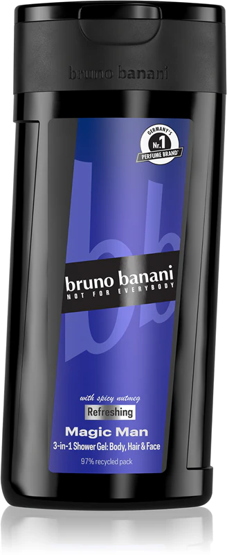 Bruno Banani Magic Man osviežujúci sprchový gél 3 v 1