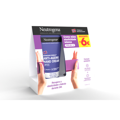Neutrogena Intense Elasticity Håndkrem SPF 20 2 x 75 ml